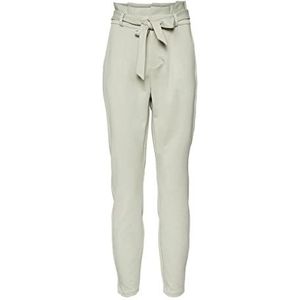 VERO MODA Damesbroek Vmeva Hr Loose Paperbag Pant Ga Noos, Desert Sage, XS / 34L, desert sage, XS / 34L