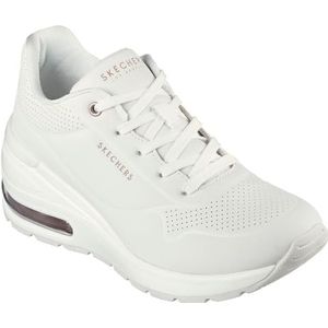 Skechers Million Air Sneaker voor dames, Wit, 36 EU