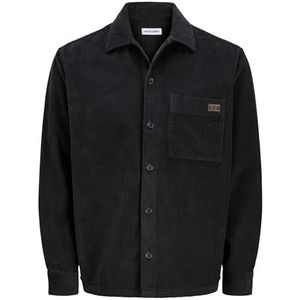JACK & JONES - Overhemd - Zwart - Comfort Fit - Lange Mouw