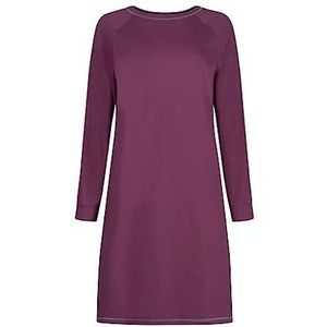 HUBER Dames huiddicht Night Selection 1 Nachthemd, Grape Wine, Standaard