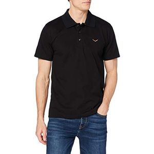 Trigema Poloshirt voor heren, zwart (008), 4XL