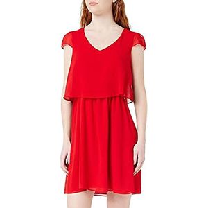 Naf Naf New Joey damesjurk, Rood (Lipstick Aabn), 38