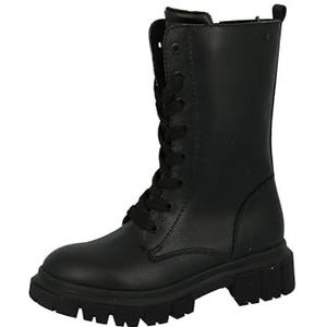 TOM TAILOR Kids 6370260010 Modieuze laarzen voor meisjes, zwart, 38 EU