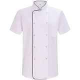 Misemiya - Chefjack - Wit - Chef-jas voor Mannen - Ref. 8421B