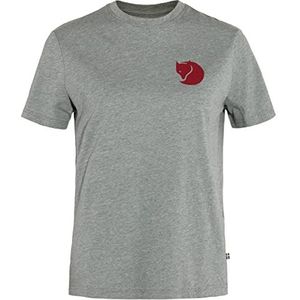 Fjällräven - Fox Boxy Logo - T-shirt - Groen - Biologisch Katoen