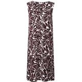 Cecil - Gedessineerde Jersey Jurk - Rood