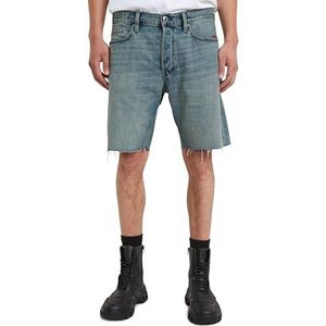 Dakota Short Raw Edge, blauw (Antique Faded Ripped Laguna D24411-d536-g355), 27W