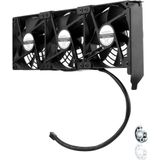 euroharry Grafische kaart ventilator 3 x 92 mm -Hoge luchtstroom ventilator, PCI beugel koeler - GPU ventilator, ondersteunt 5V, 7V, 12V, ondersteunt ondersteuning moederbord
