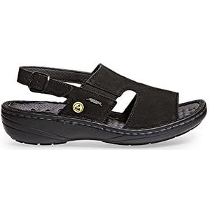 Abeba 36872-40 Reflexor Comfort Sandalenschoenen ESD maat 40, zwart