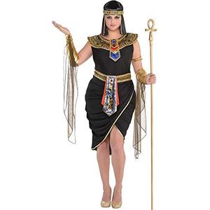 Amscan Aankleden 847818-55 Egyptische Koningin Kostuum, Niet Effen Kleur, Verenigd Koninkrijk 18-20