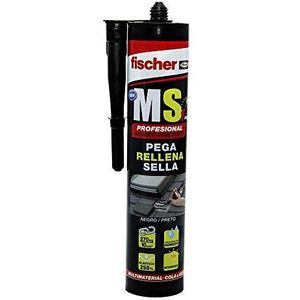 Fischer 1 x MS Professional kit (cartridge 290 ml) zwart mono polymeer