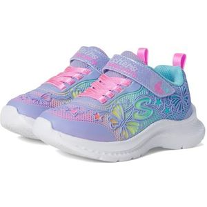 Skechers - Girls Jumpsters 2.0 - Sneakers - Paars - Imitatieleer/Textiel