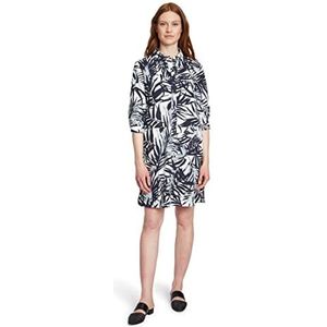 Betty Barclay Blousejurk voor dames, crème/donkerblauw., 40