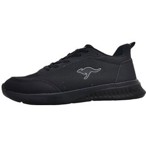 KangaROOS Kl-a Club Gymschoenen voor heren, Jet Black Mono, 41 EU