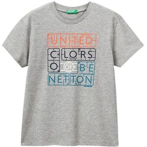 United Colors of Benetton T-shirt, Grijs, 130