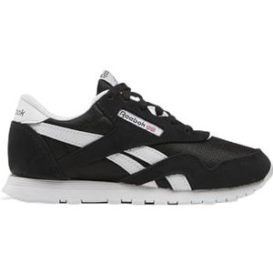 Reebok Cl Nylon gymschoenen voor kinderen, Zwart/Wit, 30.5 EU