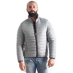 Just Emporio Jas zonder capuchon, voor volwassenen, heren, grijs, grijs., S