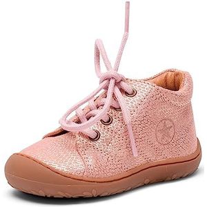 Bisgaard Unisex Hale L First Walker Shoe voor kinderen, Blush Glitter, 24 EU Schmal