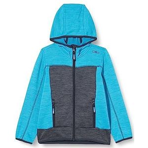 CMP Jongens Melange Gebreide Hooded Jacket KID JACKET FIX HOOD