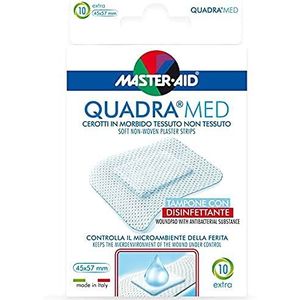 Pietrasanta Pharma Quadra-10 Cer Extra, wattenstaafje met desinfectiemiddel