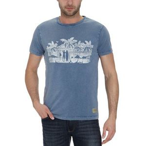 JACK & JONES Heren T-Shirt Slim Fit 12056123 Swell Tee