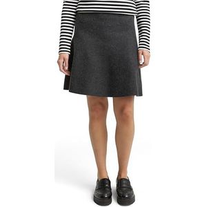 Tom Tailor - A-lijnrok - Shale Grey Melange - Gebreid