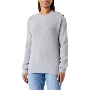 Timezone Dames Easy Pullover Paloma Grey Melange, XS