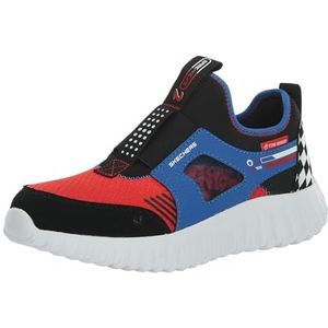 Skechers Boys, Blue Synthetic/Red Textiel/Multi Trim, 37,5 EU, meerkleurig, 37.5 EU