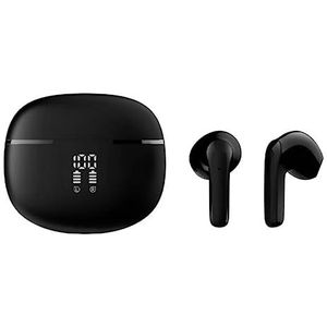 Bluetooth hoofdtelefoon, draadloze hoofdtelefoon, 5.1 HiFi stereogeluid, led-display, draadloze hoofdtelefoon, IPX7 waterdicht, touch-control oordopjes voor iOS, Android