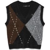 Vero Moda - Sl V-hals - Vest - Zwart - Zonder Mouwen