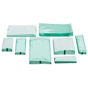 Eline - Niet-zelfklevende platte zakjes voor stoomsterilisatie of ETO, van kraftpapier en medische folie, buiten-/interne afmetingen in mm: 200x400/178x385, 500 stuks