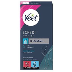 Veet Wasstrips voor de gevoelige huid, 40 stuks