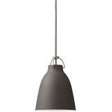 Cecilie Manz, 14035212, hanglamp Caravaggio Matt P2, flexibele en verstelbare verlichting, aluminium, 25,8 x 25,8 x 33,7 cm, grijs