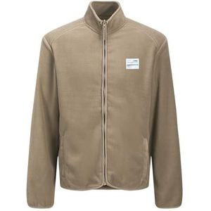 JJ Rebel - JREBLAKE - Fleece Jas - Taupe