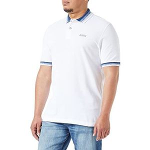 bugatti Heren 8150-35040 Poloshirt, wit-10, Regular, wit-10, S