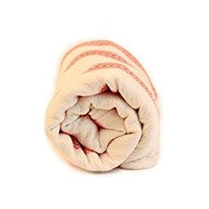 Bonamaison 100% katoenen peshtemal, Turkse handdoek, Fouta Peshtemal hamamdoek, strand- en badhanddoek, lichtgewicht, zacht en absorberend, 90x180 cm