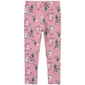 NAME IT Nmfordama Peppapig Cplg leggings voor meisjes, Mauve Orchid, 92