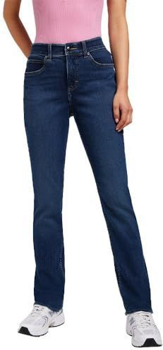 Jeans - Lang - Blauw - Katoen/Polyester/Elastaan - Hoge Elasticiteit