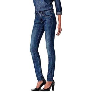 G-STAR RAW Dames 3301 High Skinny Jeans, blauw (Medium Aged 6550-071), 23W x 34L