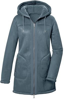 Killtec - GW 63 - Parka - Omkeerbaar - Dames - Met Capuchon - Sherpa Fleece