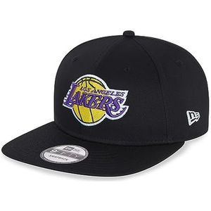 New Era Los Angeles Lakers NBA Essentials Black 9Fifty Snapback Cap - M - L