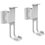 PureMounts Luidspreker-wandbeugel, compatibel met Sonos® One, Sonos® One SL, Sonos® Play:1. Draagvermogen: 3 kg, wit.