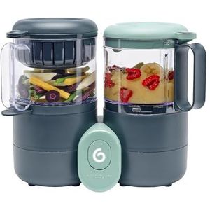 Babymoov Nutribaby One Multifunctionele 4-in-1 Foodprocessor voor baby - stoomkoker-blender - Voedselvariatie - Zelfbereide potjes - Zacht en Snel Koken met Stoom