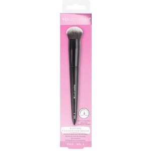 Brushworks - Buffing Foundation Brush - Make-up Penseel - Synthetische Vezels
