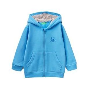 United Colors of Benetton Gebreide trui voor kinderen en jongens, Lichtblauw 16F, 2 jaar