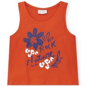 Tuc Tuc Mouwloos T-shirt voor baby's en peuters, Rood, 4 jaar