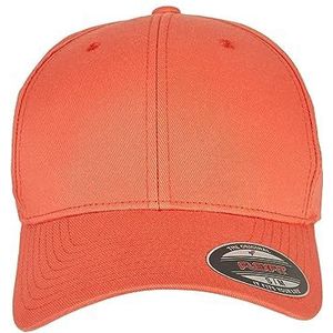 Flexfit Unisex Baseball Cap Wooly Combed spicyorange Youth, oranje, Eén maat