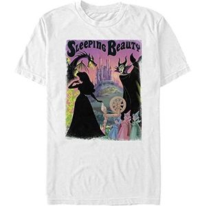 Disney Sleeping Beauty - Sleeping Beauty Poster Unisex Crew neck T-Shirt White XL