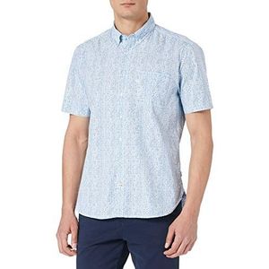 camel active Heren 4092135s18 Overhemd, Sky Light, S