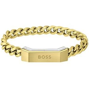 BOSS Sieraden Heren CARTER Collectie Ketting Armband - 1580318S, Small, Roestvrij staal, Geen edelsteen